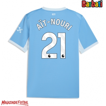 Manchester City Rayan Ait-Nouri #21 Tricou Fotbal Replică 2026-27 Barbati Acasa